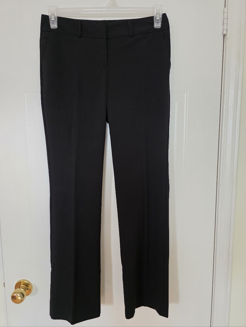 Jessica Modern Fit Straight-Leg Dress Trousers, Black, 4P